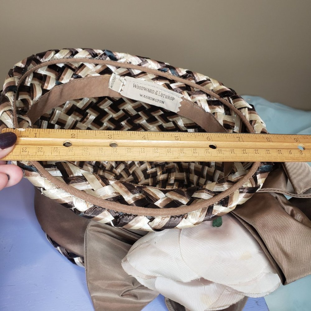 Vintage Woodward & Lothrop Hat - Picture 2 of 7